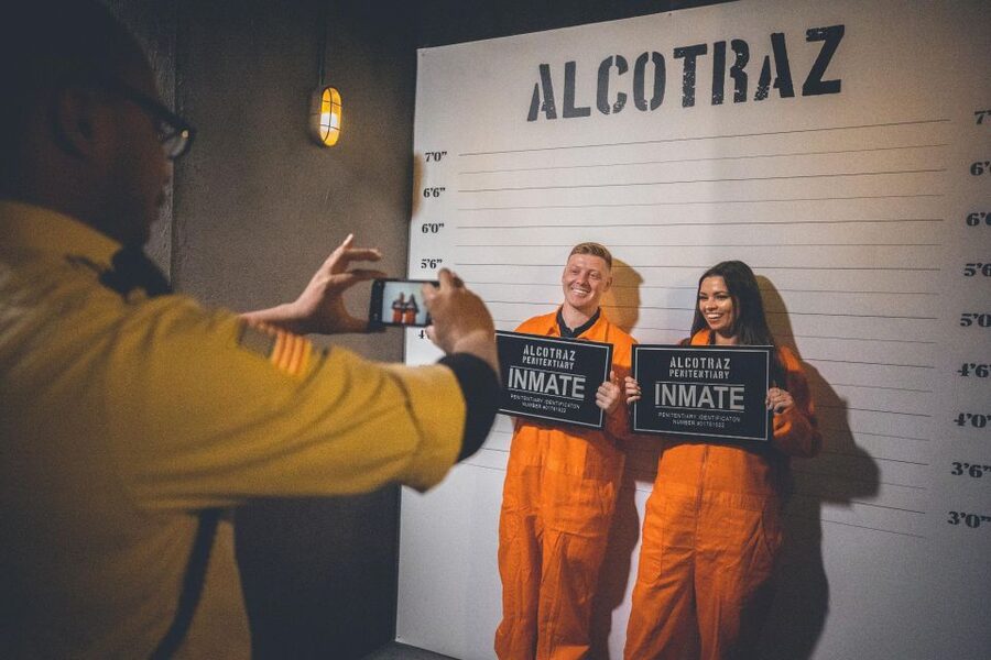 London: Alcotraz Immersive Prison Cocktail Experience Ticket - The smuggling game and the people running it