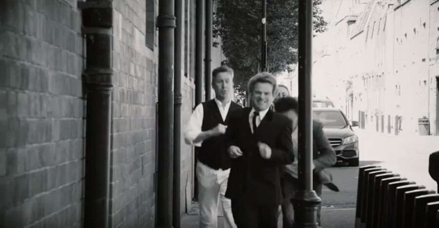 London: Beatles In My Life Walking Tour with Richard Porter - Re-creating the opening of A Hard Day’s Night