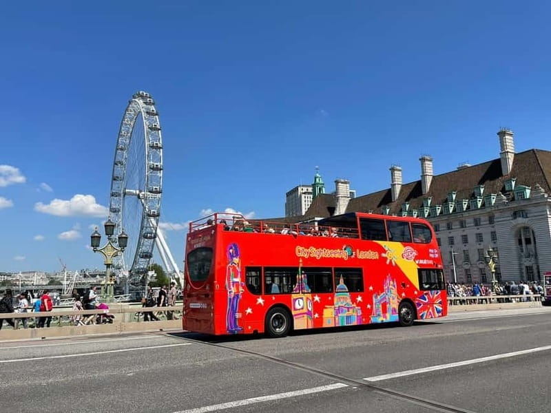 London: City Sights Hop-On Hop-Off Bus & Bookable Extras - The Red Route gives you the best first look at London
