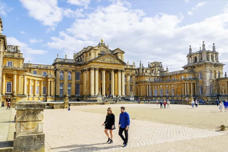 London: Cream Tea at Blenheim Palace & the Cotswolds Tour - Capability Brown gardens and the view by the lake