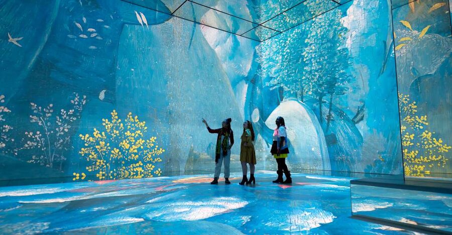 London: Entry Ticket to Frameless Immersive Art Experience - Four galleries, four different moods