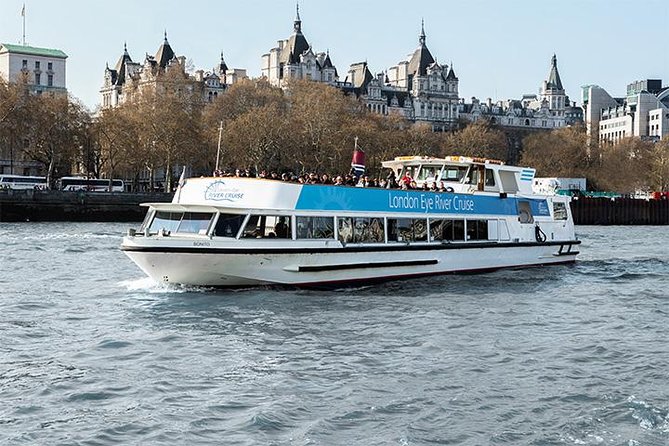 London Eye River Cruise and London Eye Ticket Option - Big Ben and Westminster from river level
