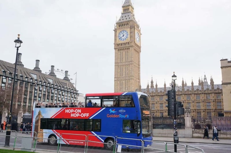 London: Golden Tours Gray Line Hop-on Hop-off Bus Tour - Key points to know before you book