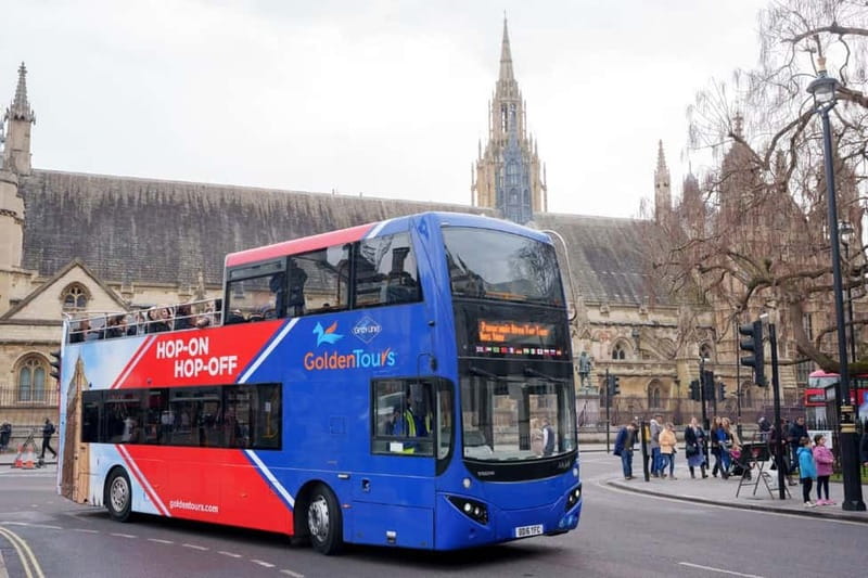 London: Golden Tours Gray Line Hop-on Hop-off Bus Tour - Audio, Wi-Fi, and practical comfort