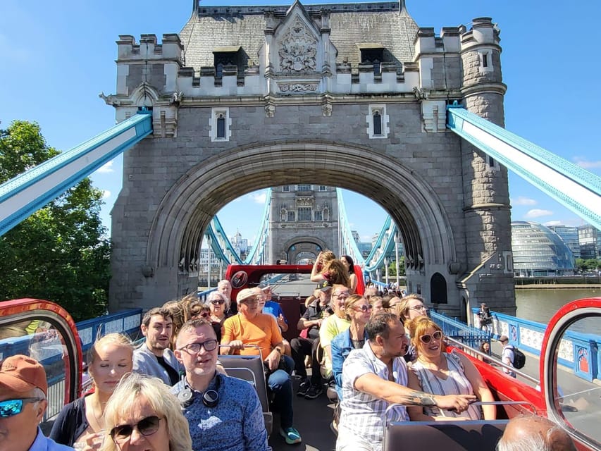 London: Guided Sightseeing Tour on a Vintage Open-Top Bus - Monument, the Tower of London, and Tower Bridge
