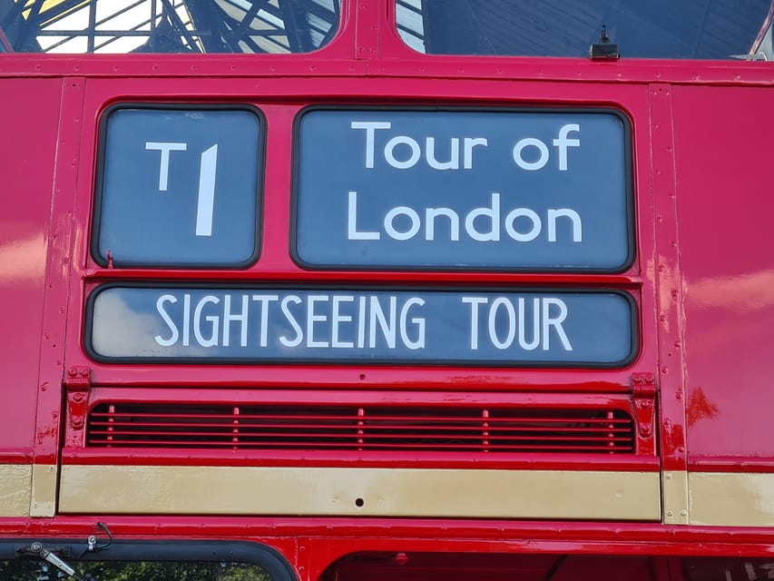 London: Guided Sightseeing Tour on a Vintage Open-Top Bus - Is $40 Good Value for 90 Minutes?