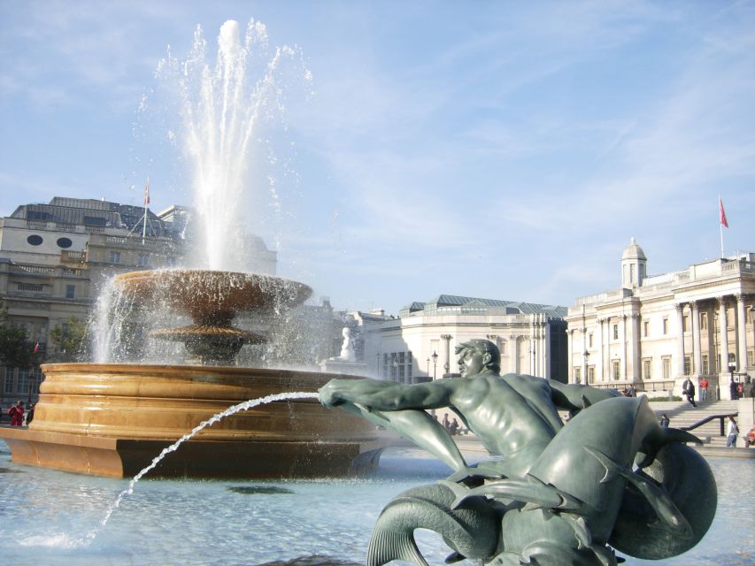 London Half-Day Private Chauffeur Driven Tour - Trafalgar Square, Nelson’s Column, and the galleries