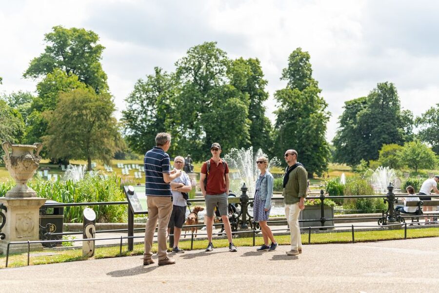 London: Kensington Palace Gardens Tour with Royal High Tea - Meeting at Queensway Station