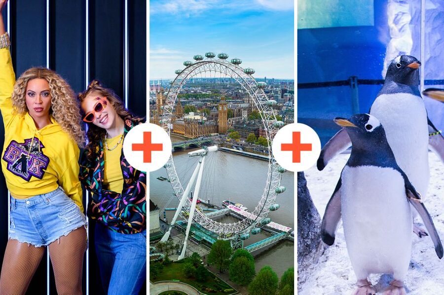 London: Madame Tussauds, London Eye & SEA LIFE Combo Ticket - How to plan the three visits without rushing