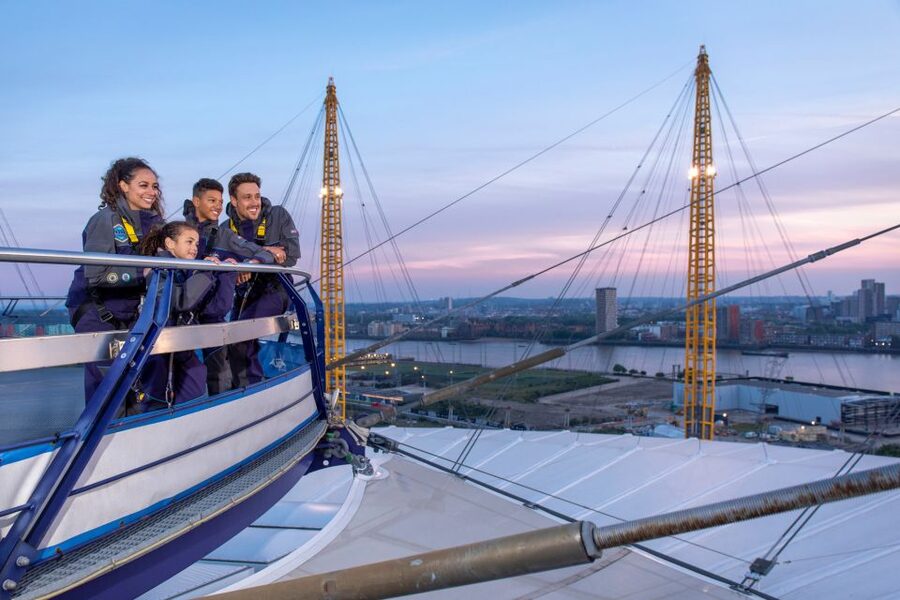 London: O2 Arena Rooftop Climbing Experience - Daylight, sunset, and twilight climbs
