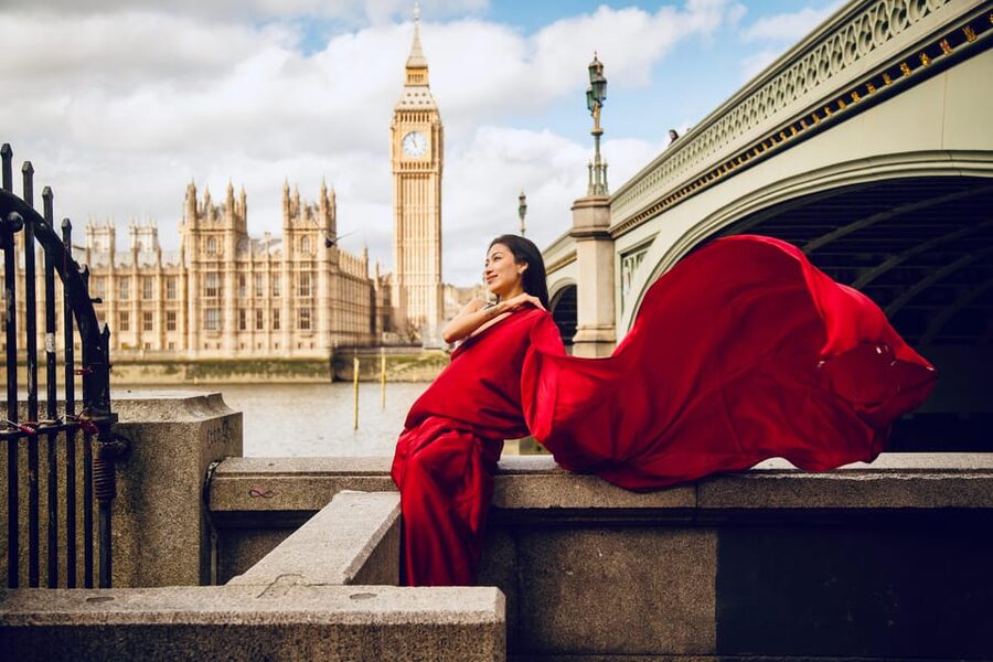 London: Private Photoshoot with Video Clip Option - The value of the London landmarks