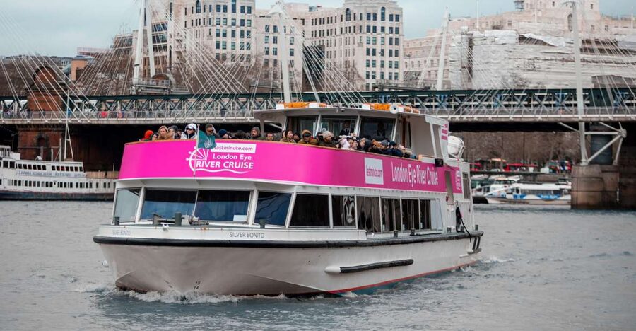 London: Thames River Cruise with Optional London Eye Ticket - Starting beneath the London Eye