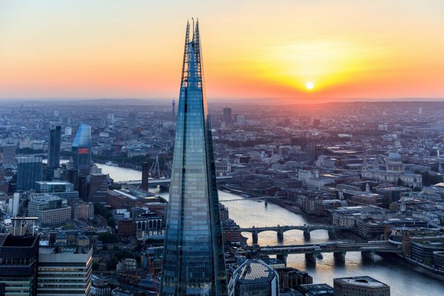 London: The View from The Shard - A drink with the skyline