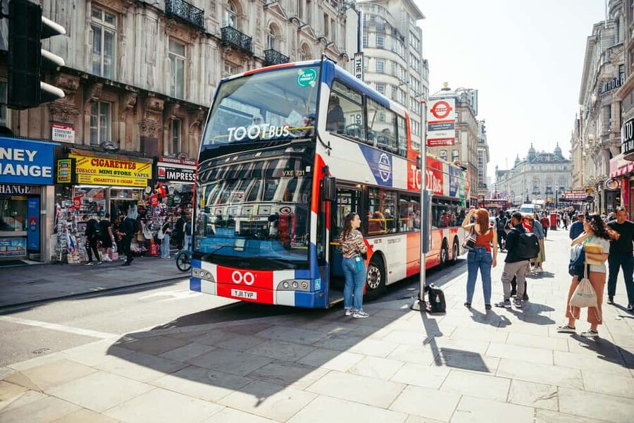 London: Tootbus Hop-on Hop-off with optional River Cruise - Key points at a glance
