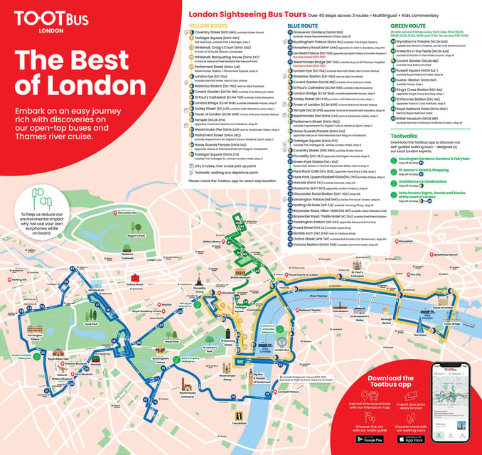 London: Tootbus Must-See Hop-On Hop-Off Bus Tour with Cruise - The Tower, St. Paul’s, and London’s eastern sights