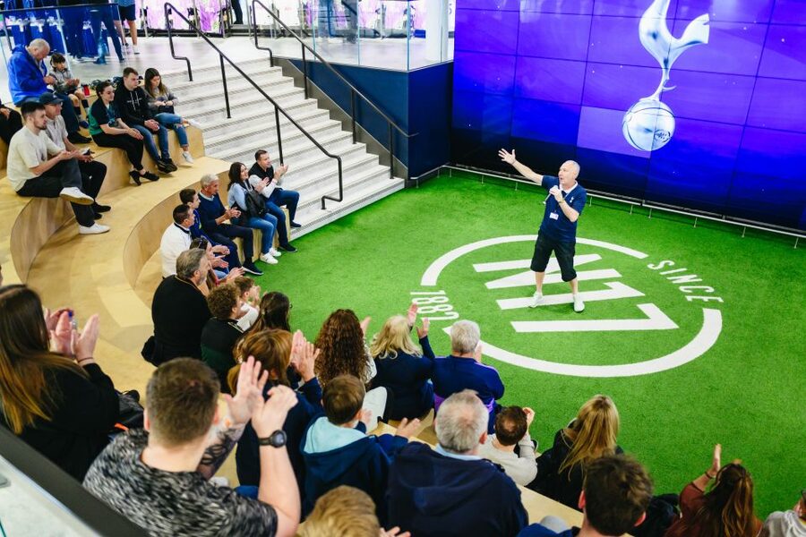 London: Tottenham Hotspur Stadium Tour - Media areas, stadium design, and fan-first details