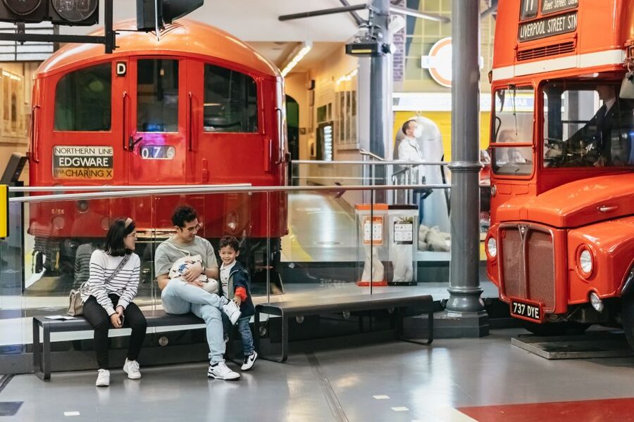 London Transport Museum Entrance Ticket - Put your hands on the interactive displays
