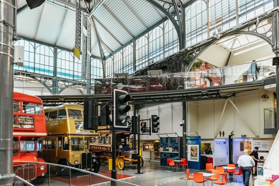 London Transport Museum Entrance Ticket - Start with the vehicles and the earliest underground railway