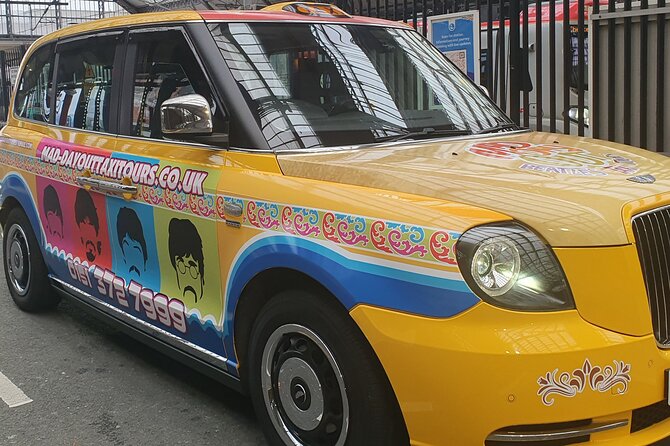 Mad Day Out Beatles Taxi Tours in Liverpool, England - A Case History near the old schools