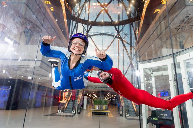 Manchester iFLY Indoor Skydiving Experience - 2 Flights & Certificate - The briefing, equipment, and first flight