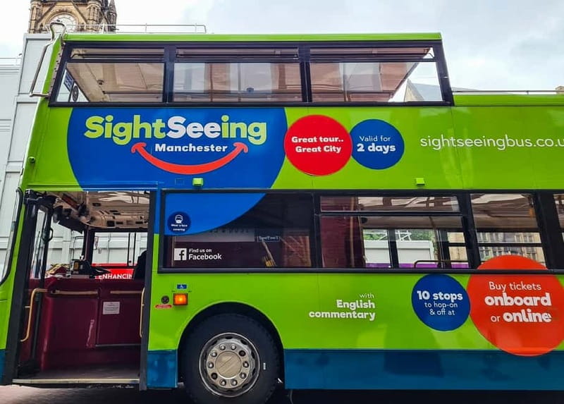 Manchester: Sightseeing Bus Tour - What the recorded commentary adds