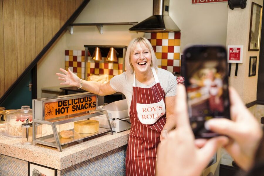 Manchester: The Coronation Street Experience - The 25-minute free-roam period