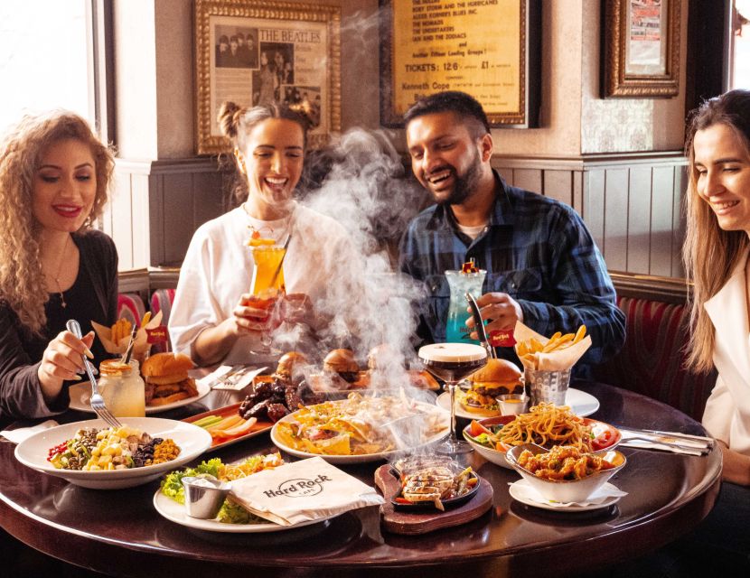 Picadilly Circus: Hard Rock Cafe Set Menu Lunch or Dinner - Priority seating and the arrival process