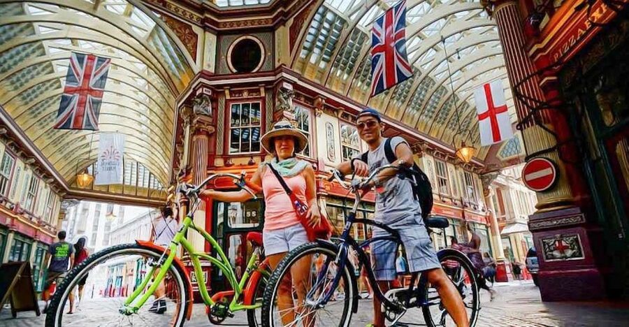 Secret London Tour by Bike - The City of London shows the modern side