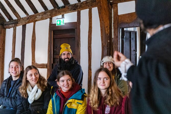 Shakespeare's Schoolroom & Guildhall Entry Ticket and Tour - Quill writing, Tudor clothing, and games