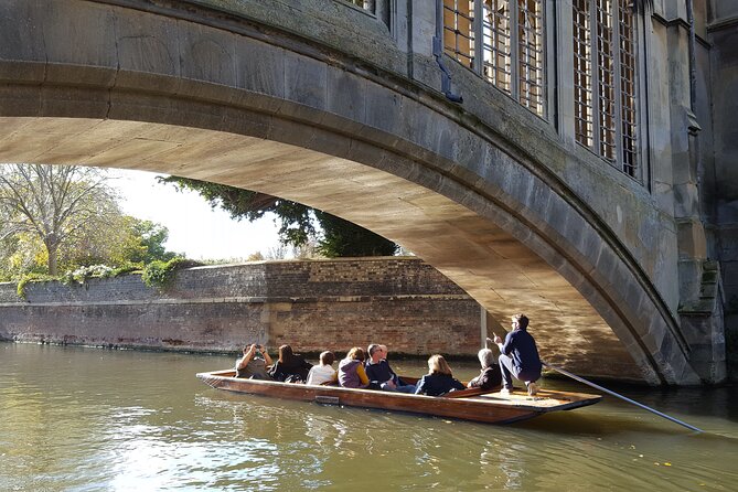 Shared Guided Punting Tour of Cambridge - King’s College Chapel, the great view from the Cam