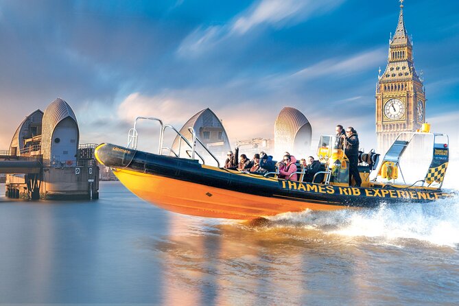 Speedboat Cruise Tour: Embankment OR Westminster Pier -70 minutes - Tower Bridge, the Tower of London, and HMS Belfast