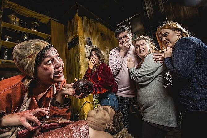The Edinburgh Dungeon Entrance Ticket - Judge Mental and Agnes Finnie’s witch trial