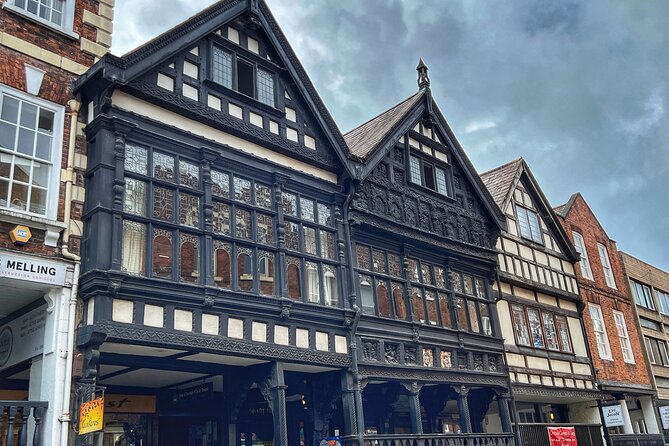 The Heart of Chester Walking Tour - Guided Walk - Chester Rows and the city’s unusual shopping streets