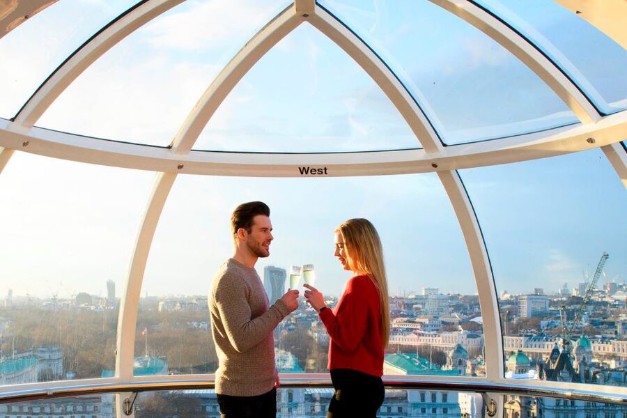 The London Eye Champagne Experience - Choosing the right time for your flight