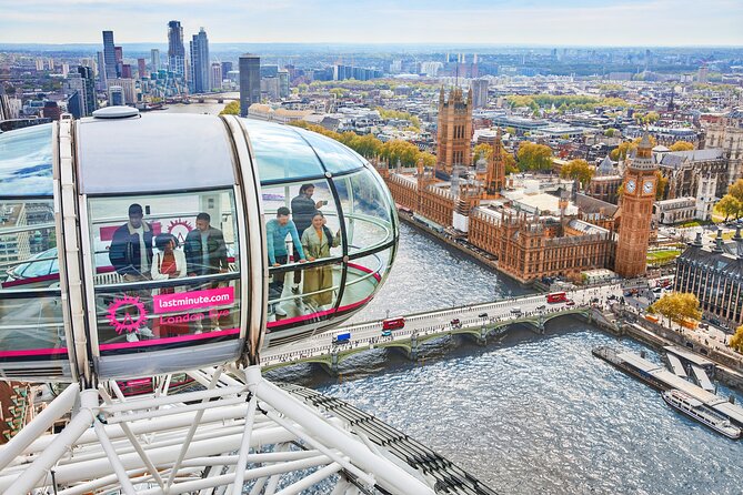 The London Eye Entry Ticket - Boarding your timed capsule
