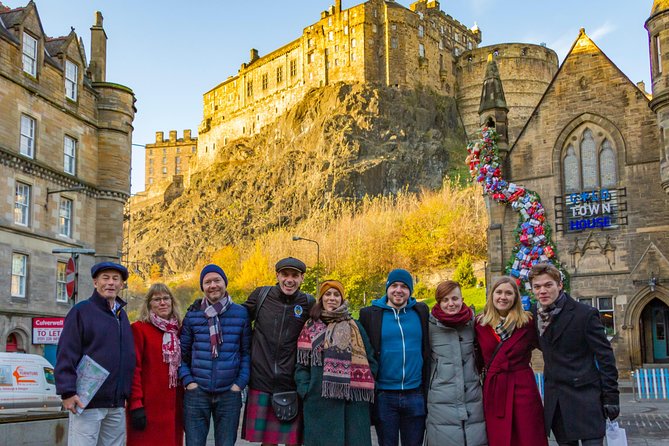 The Mountebank Comedy Walk of Edinburgh - Edinburgh Castle from the south side