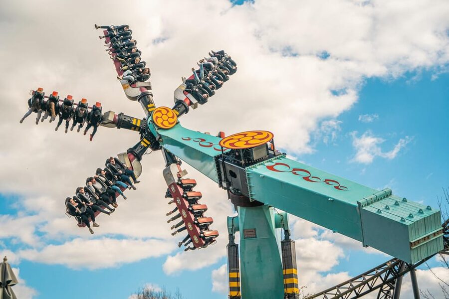 THORPE PARK Resort: Entrance Ticket - Stealth, The Swarm, and SAW The Ride
