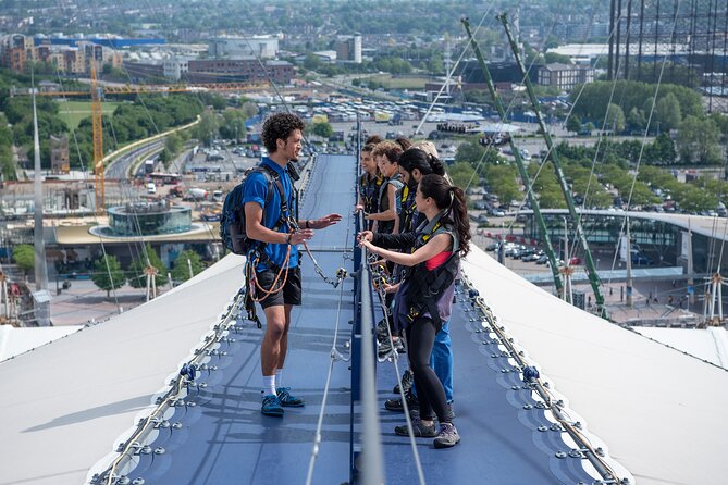 Up at The O2: Daytime Climb with Guided Tour with Panoramic Views - Arriving at The O2 and meeting your guide