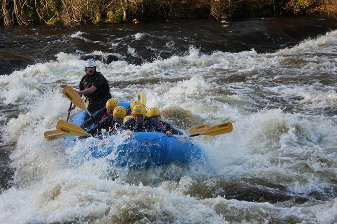 White Water Rafting on the River Tay from Aberfeldy - Grandtully finishes the river section