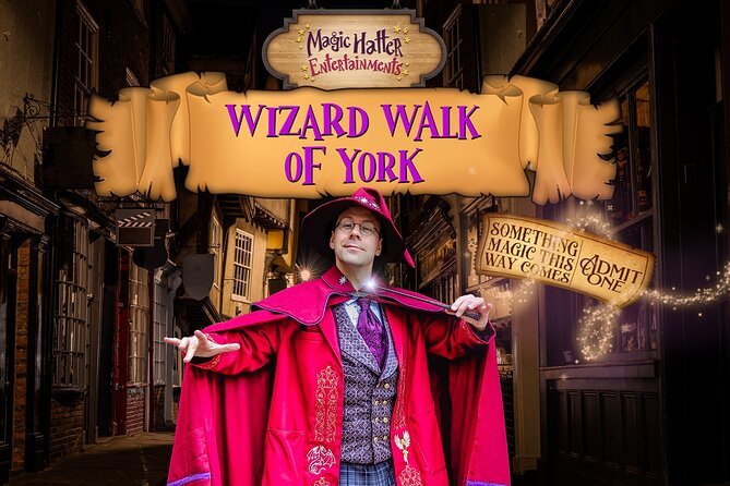 Wizard Walk of York - WINNER Best Tour & Best of York Award - A wizard meets you at the bottom of the Shambles