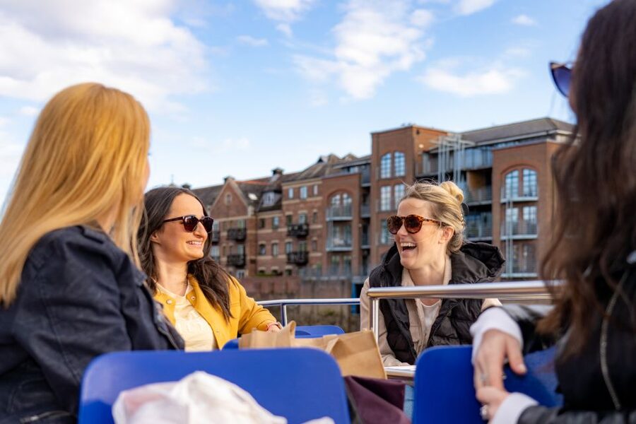 York: 60-Minute 'Happy Hour' Cruise For All Ages - York Minster and the city from the river