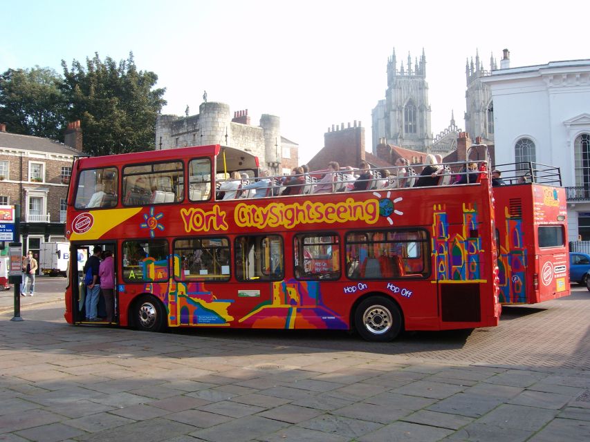 York: City Sightseeing Hop-On Hop-Off Bus Tour - Stonebow, Clifford’s Tower, and the eastern gates